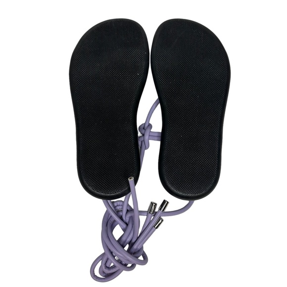 FINAL Last Chance NWOT Free People Below Deck Wrap Sandals in Orchid 37 - Picture 11 of 12